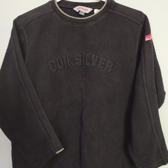Quiksilver Thick Cotton Shirt Sweater - Picture 1 of 3